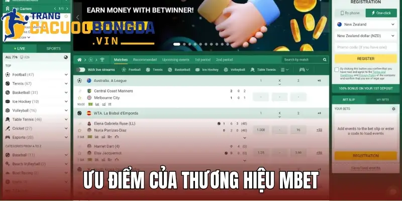Ưu điểm giúp xây dựng nên sự thành công của thương hiệu Mbet